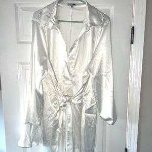 Fashion Nova Satin Mini Dress. Never worn, tagged.